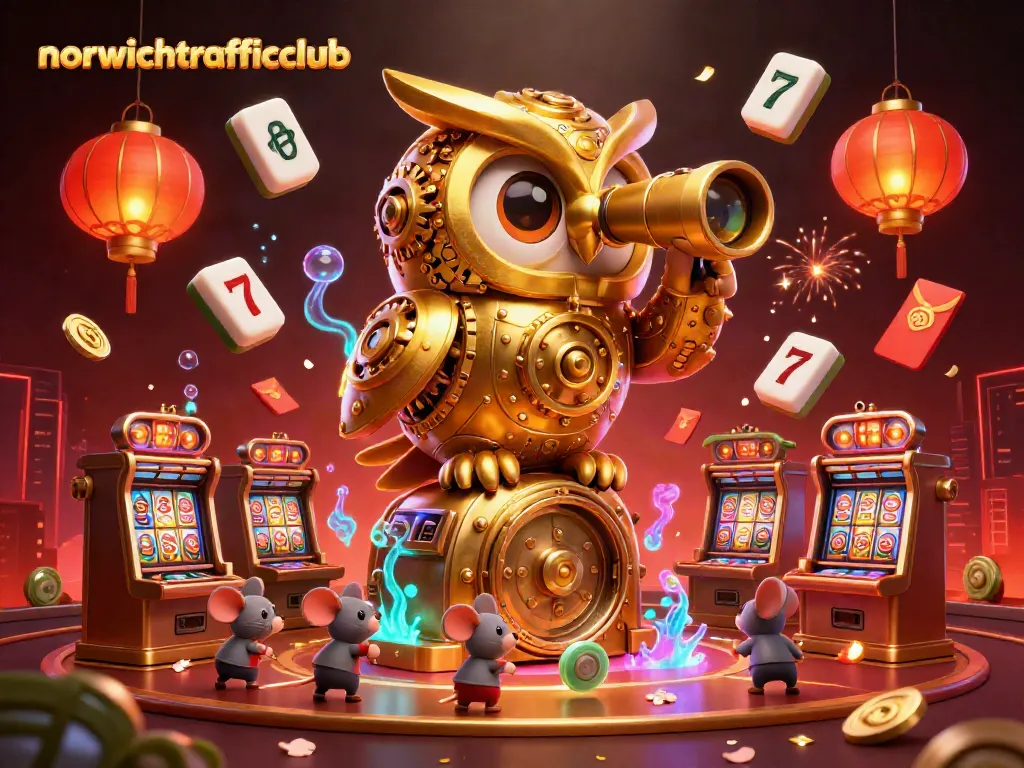 Experience the thrill of norwichtrafficclub with vibrant casino scenes filled with classic gaming symbols.