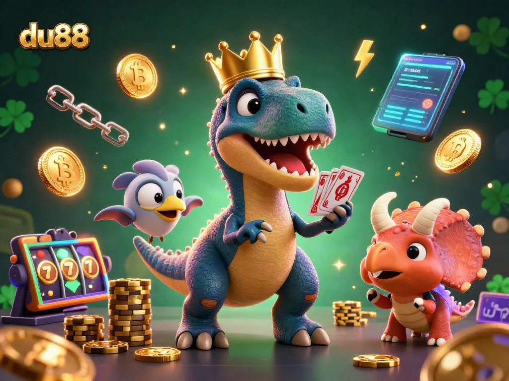 Join the excitement at du88 with vibrant characters and glittering casino elements!