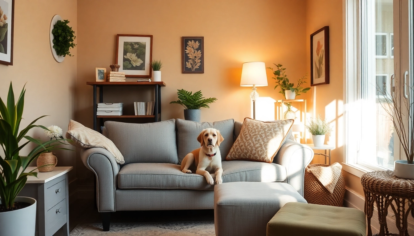 Engaging session with a clinical psychologist Sydney accompanied by a therapy dog in a supportive environment.