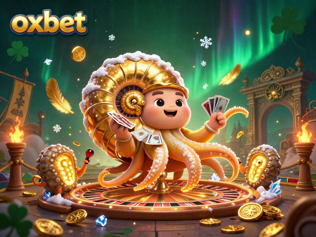Experience thrilling gaming action with Oxbet's ancient nautilus roulette and glowing ammonite companions!