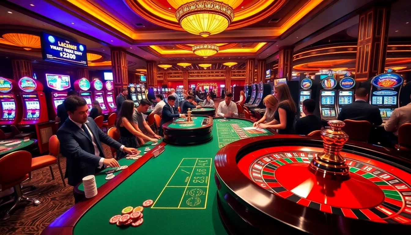 "Experience the thrill of winning at https://thabetvip.biz/ with an exciting roulette game surrounded by enthusiastic players."