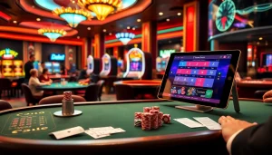 Experience thrilling moments in casinos with vivid games at https://dabet.design/, showcasing blackjack, roulette, and slots.