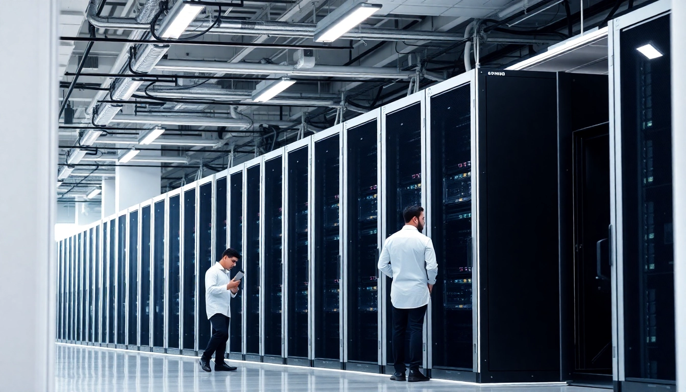 Find affordable colocation services in a modern data center environment.