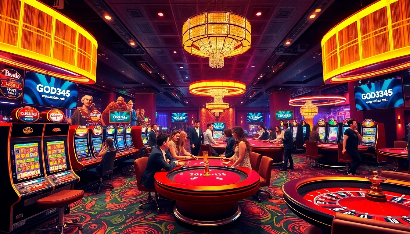 Experience the thrill of online gaming at https://www.god345.net/, featuring exciting slot machines and casino tables.