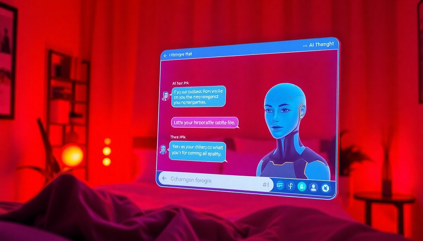 Engaging AI sex chat interaction with a lifelike character in a cozy setting, enhancing emotional connection.