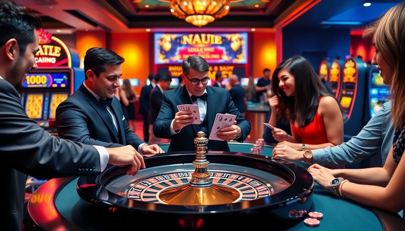 Exciting casino atmosphere featuring players at the roulette table inspired by https://topxx88.com/ for immersive betting experiences.