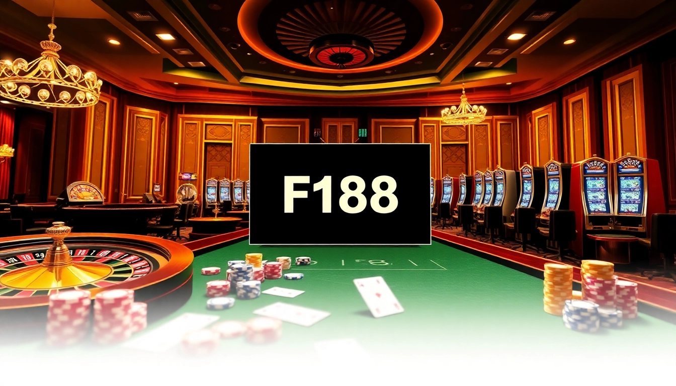Experience thrilling gameplay at F168 with vibrant casino elements and online betting excitement.