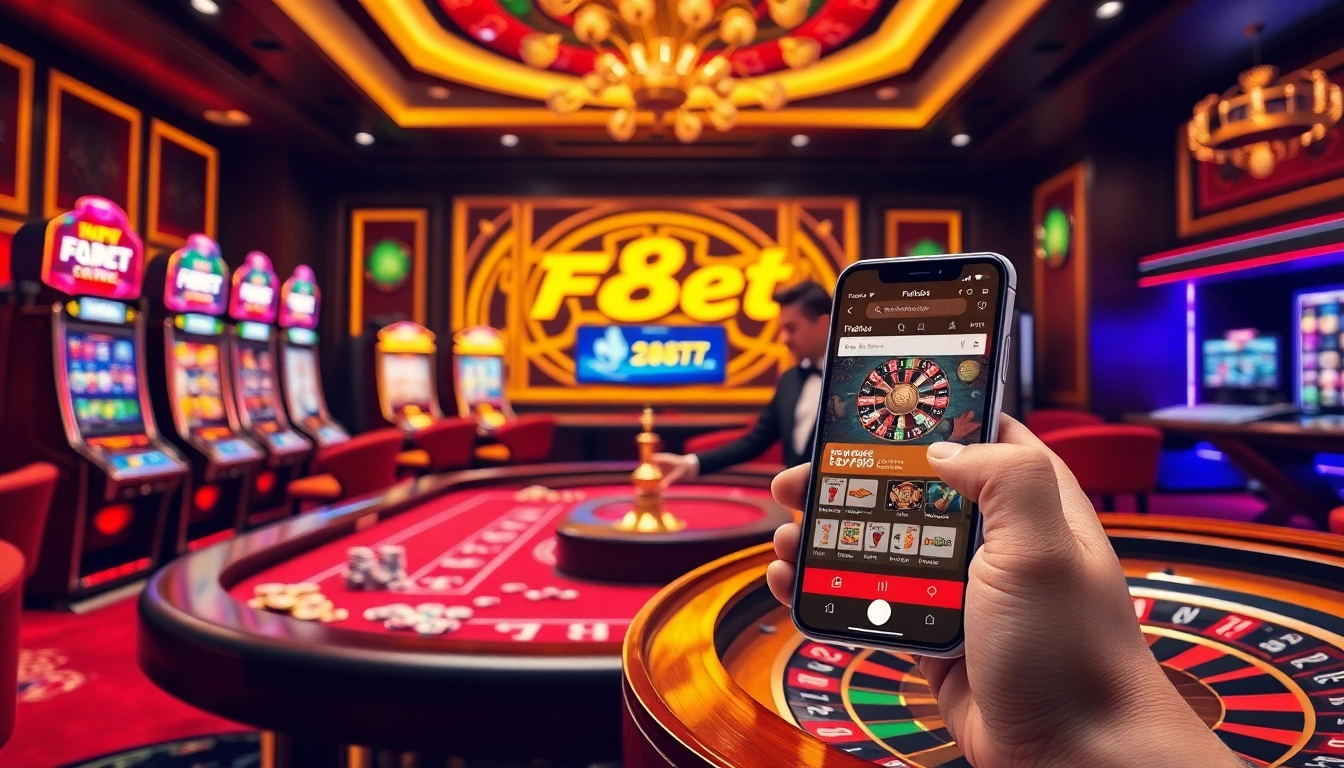 Experience the excitement of F8Bet with vibrant casino games and engaging online betting.
