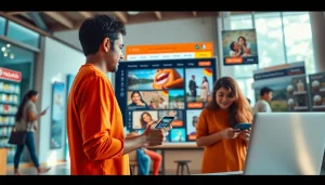 Hela Ads platform showcasing personal and spa advertisements in a vibrant online marketplace.