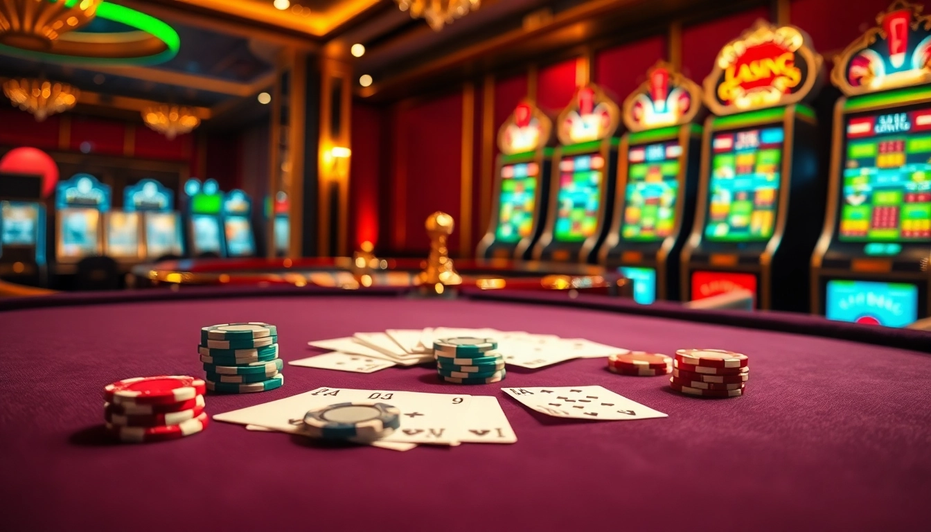 Engage with the excitement at https://99win1.us.com/ by placing bets at a luxurious casino poker table.