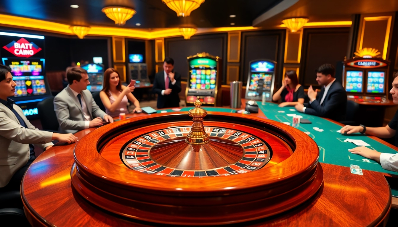 Experience thrilling gameplay at https://s88.works/ with professional gamblers enjoying roulette and poker.