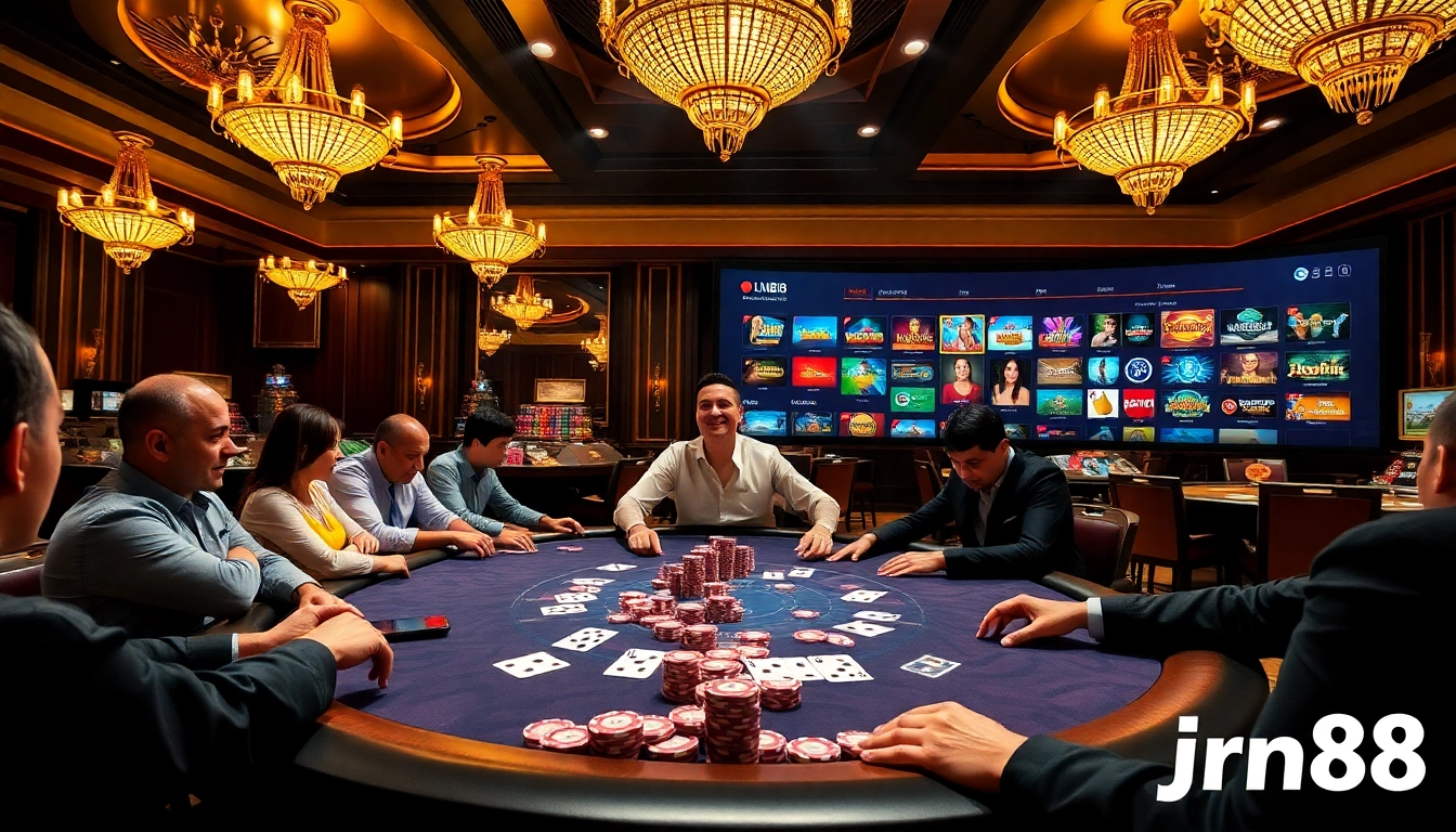 Experience the vibrant excitement of winning at trang chủ jun88 with elegant poker gameplay and luxurious casino ambiance.