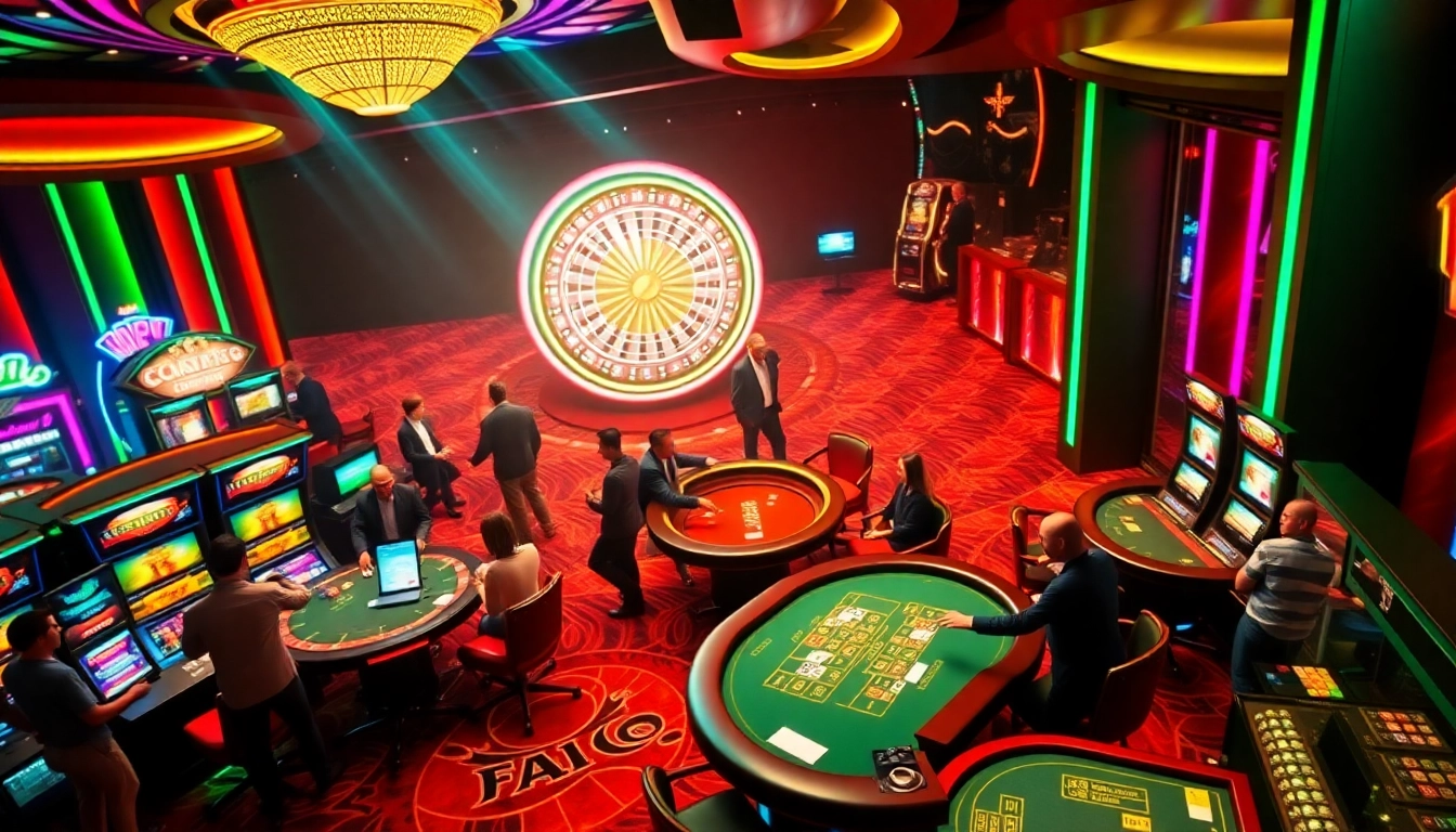 Experience thrilling gameplay at https://fabet.free/ with dynamic casino tables, poker chips, and exciting slot machines.