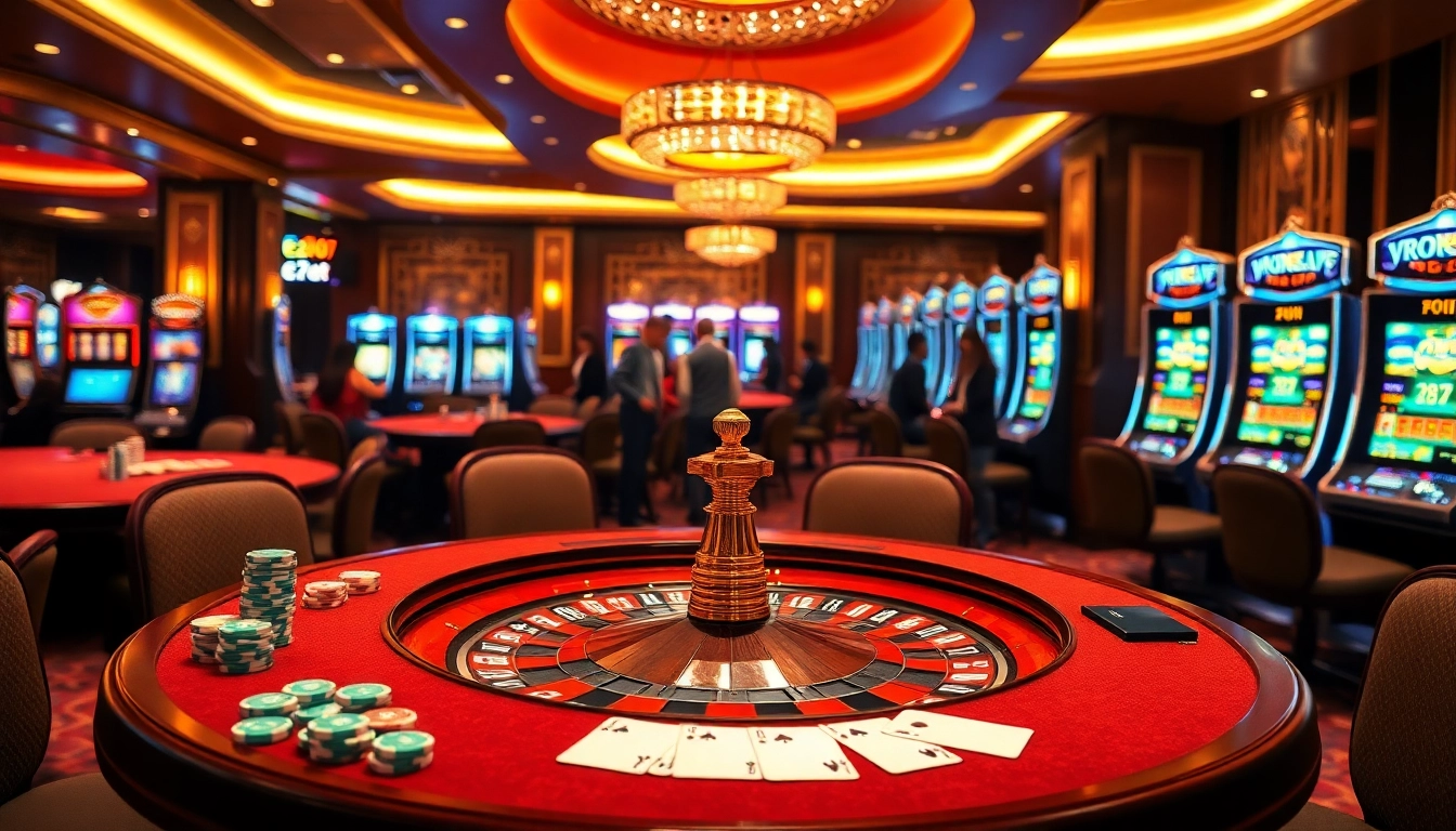 Experience high-stakes excitement at e2bet casino with roulette, poker, and vibrant slot machines.