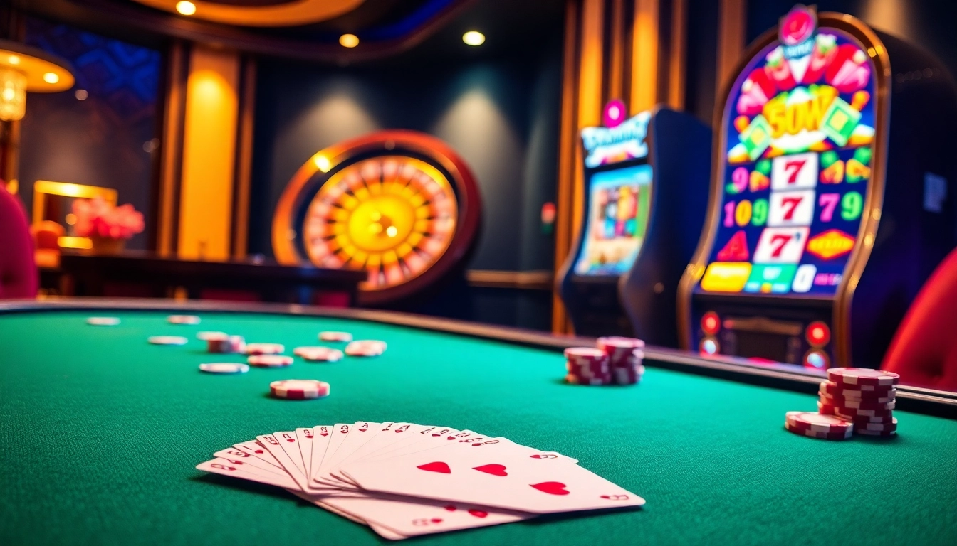 Experience the thrill of 98WIN at a luxurious casino with exciting poker and slot games.