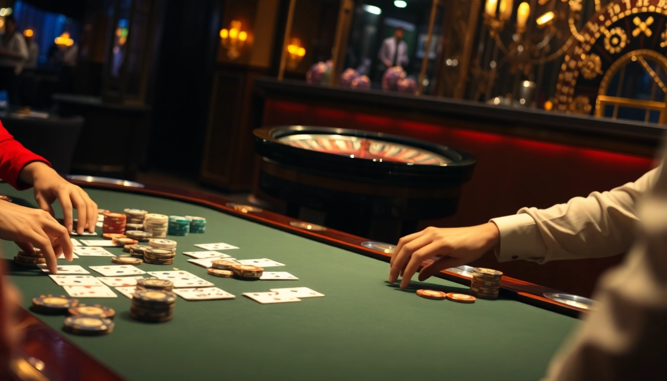 Experience the thrill of gg88 live casino gaming with intense poker action and vibrant ambiance.