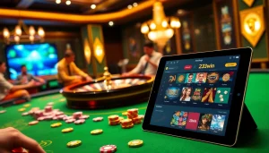 Experience the thrill of 23win with vibrant poker gameplay and luxurious casino ambiance.