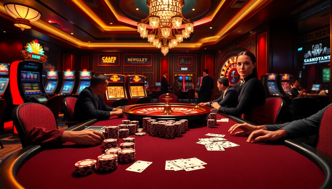 High-stakes poker action at https://wapt.co.com/ showcasing vibrant chips and electrifying casino atmosphere.