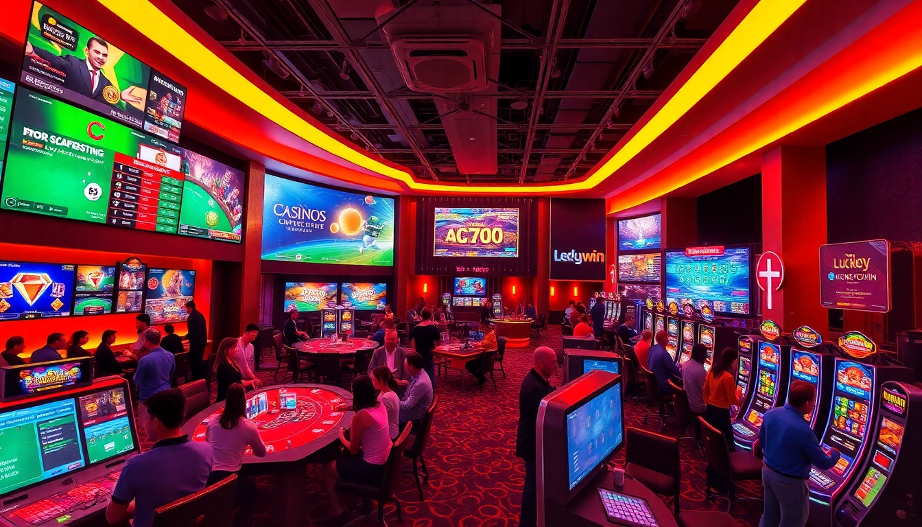 Experience the thrilling environment of luckywin.name with diverse gaming options and enthusiastic players.