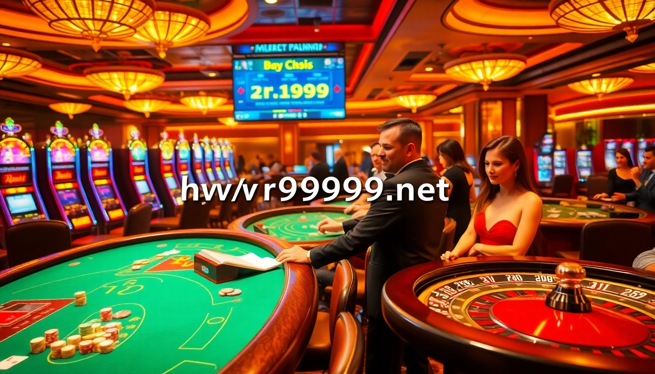 Experience the excitement of gambling at https://rr9999.net/ with vibrant slot machines and engaging table games.