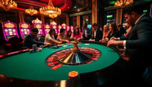 Experience thrilling moments at sky88 with exciting casino gameplay and vibrant atmosphere.