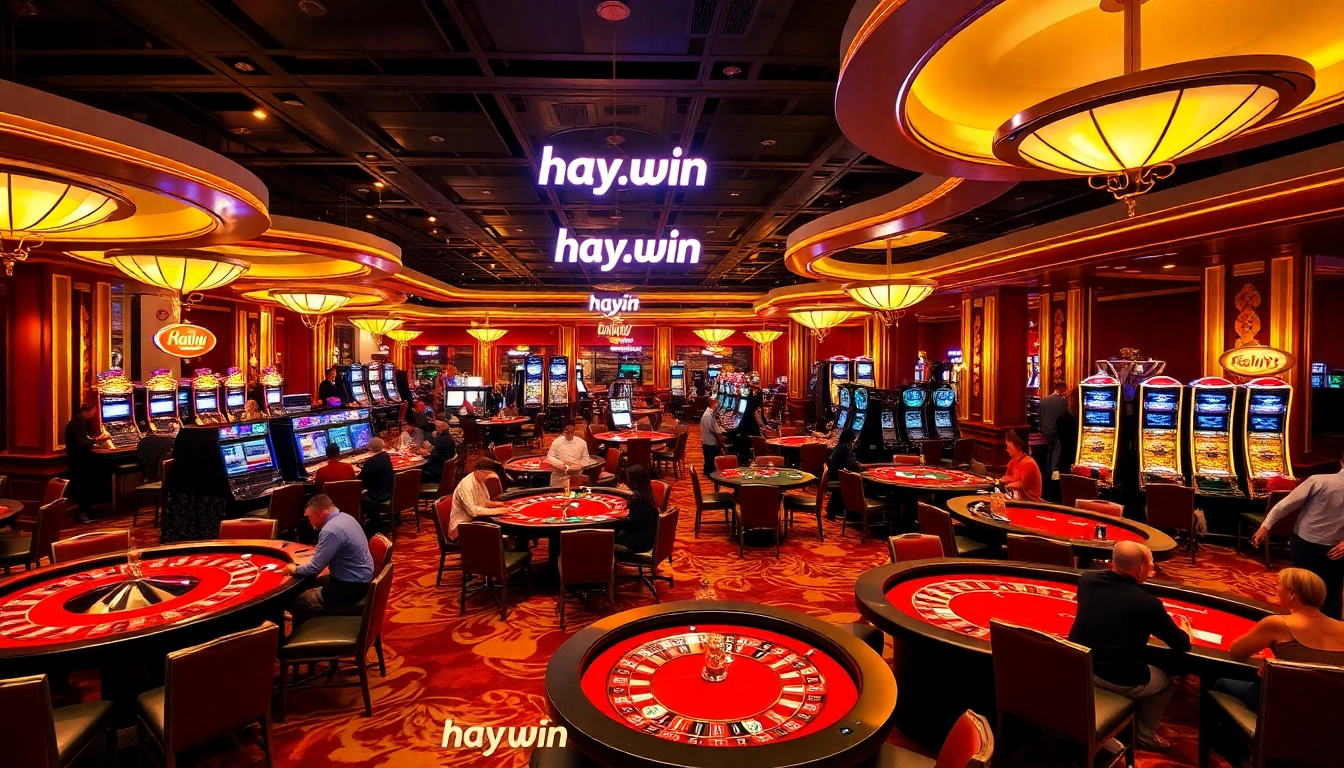 Experience thrills at hay.win with vibrant casino action from roulette tables to slot machines.