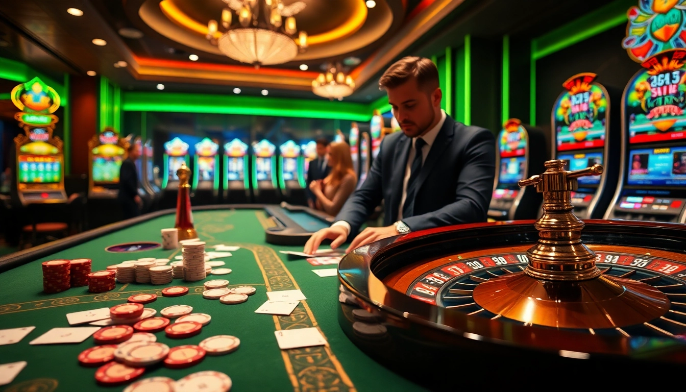 Experience the excitement of gambling with febet at a luxurious casino table featuring poker chips and cards.