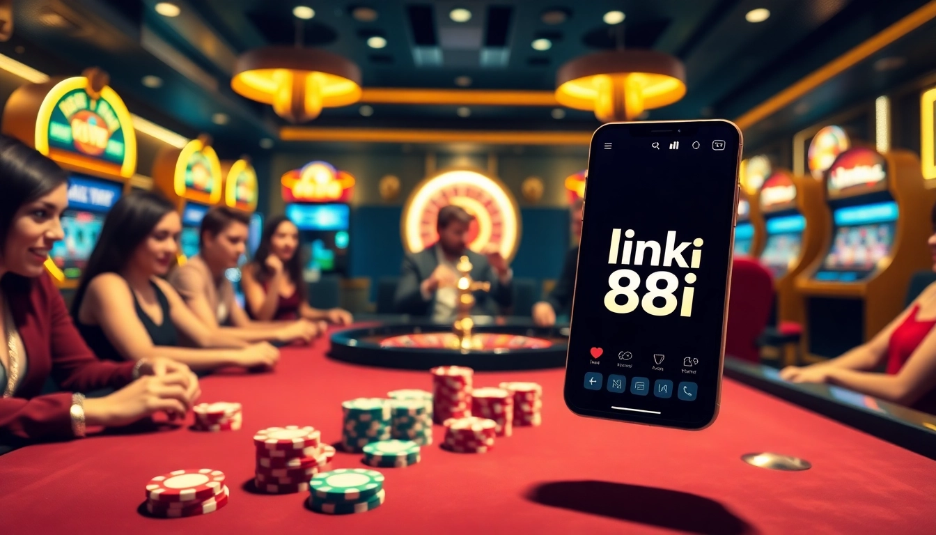 Experience thrilling gameplay with online casino action featuring link 88i on mobile devices.