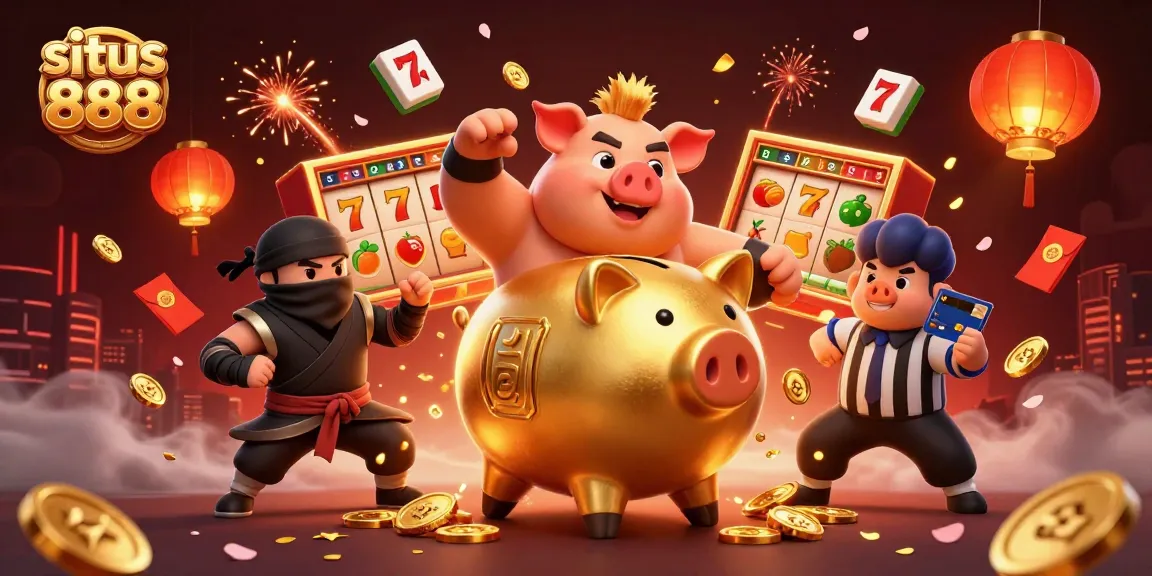 Experience thrilling wins and jackpots with situs 888's vibrant slot games featuring dynamic characters.
