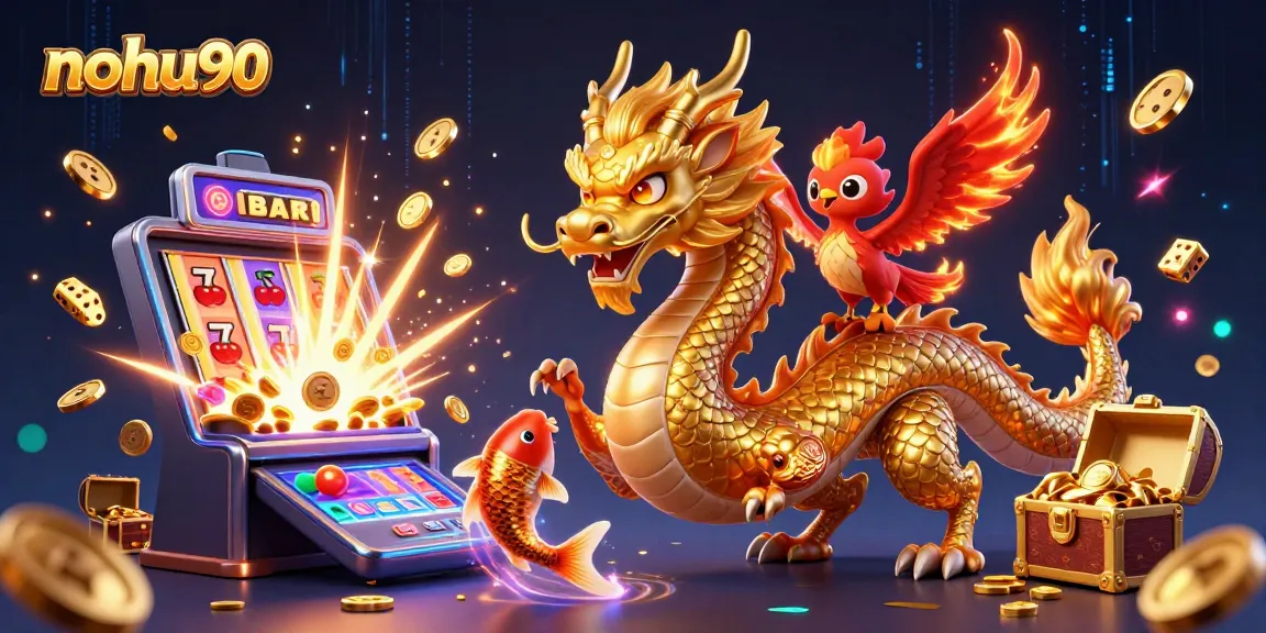 Experience the excitement of nohu90 with vibrant casino games and dynamic jackpots illustrating thrilling gameplay.